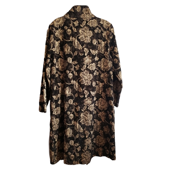 Vintage HabitaT clothes to live in Tapestry Woven Jacquard Coat/Long Blazer - Picture 4 of 16